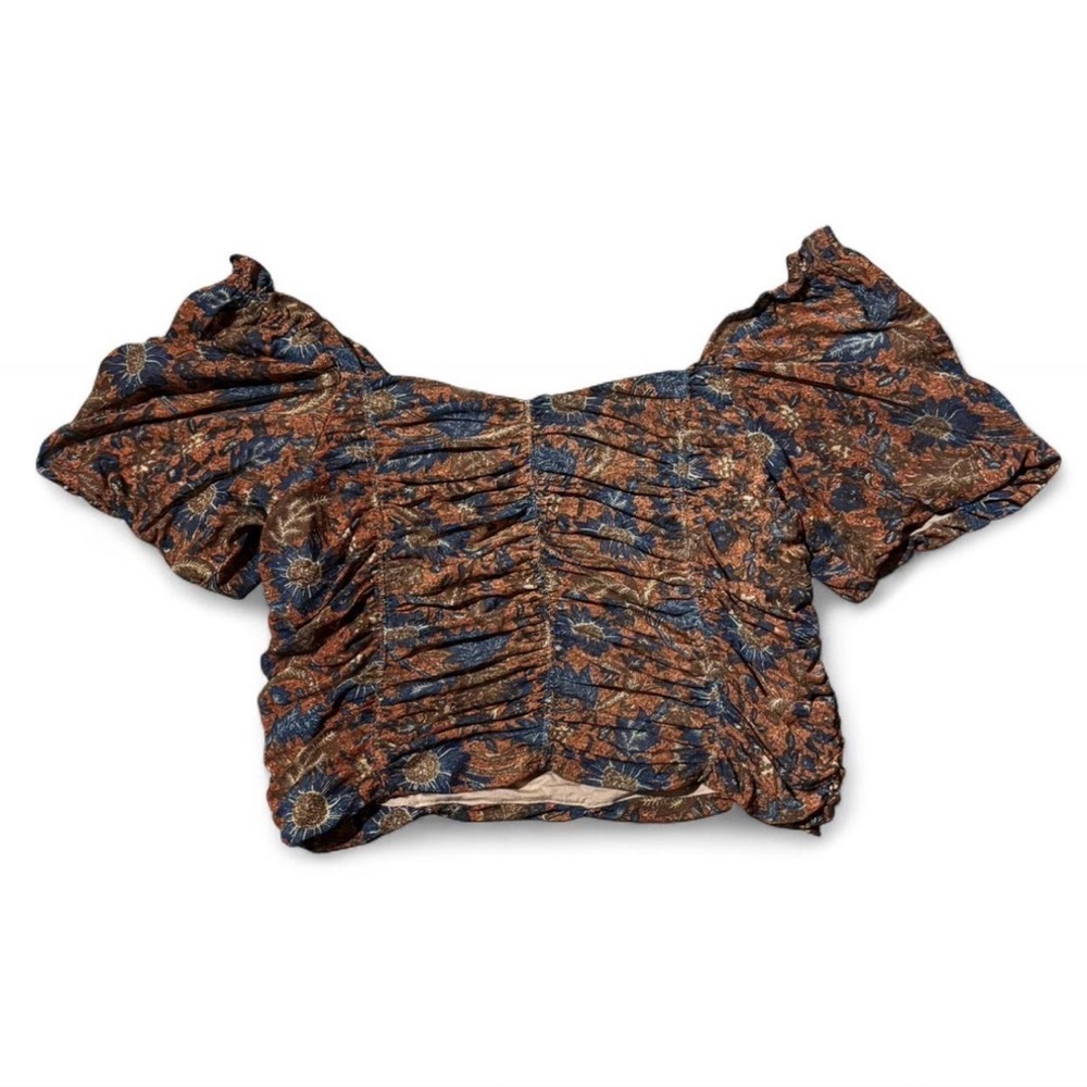 House of Harlow 1960 Ruched Off the Shoulder Top